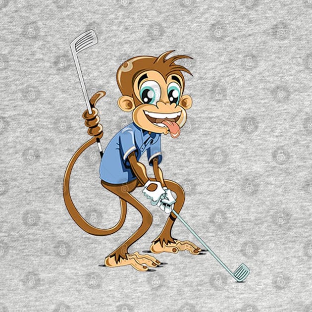 monkey design by man_reda